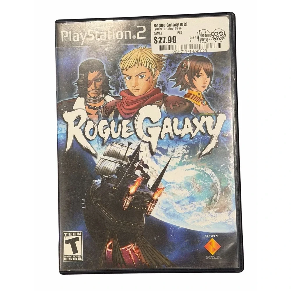 Rogue Galaxy‎ (Sony PlayStation 2, 2007) PS2 Tested
